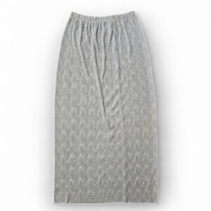 Cute Silver 90s vintage maxi skirt SZ L